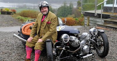 Kippford man plans classic motorbike ride to raise money for charity