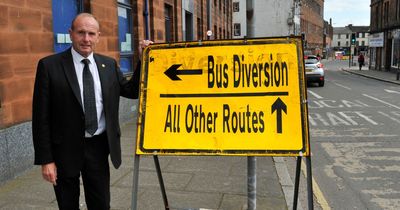 Dumfries businessman claims mistake on diversion sign caused "utter chaos"