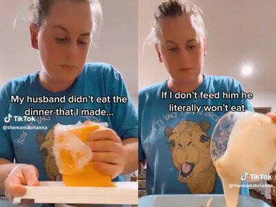 Woman sparks outrage after pandering to husband’s dinner complaint