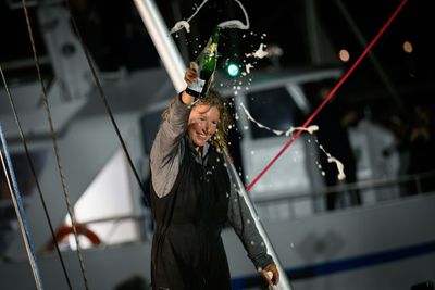 South African Neuschaefer makes waves for yachtswomen with Golden Globe win