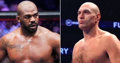 Tyson Fury told he would have "zero chance" of beating UFC champion Jon Jones