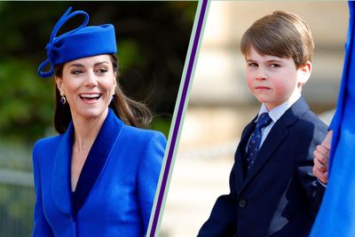 Kate Middleton says Prince Louis is the ‘only one of her kids who actually looks like her’