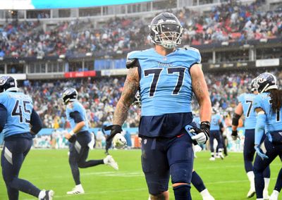 Taylor Lewan weighs in on Titans drafting Peter Skoronski