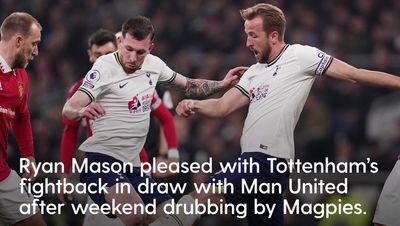Harry Kane hails ‘great’ Ryan Mason impact and demands Tottenham ‘be brave’ in Liverpool challenge
