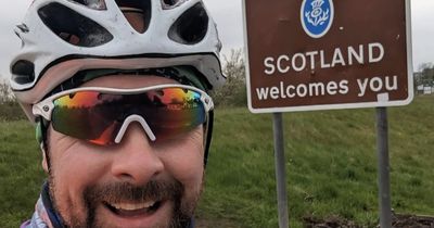 St Johnstone fan bikes back to Perth for pub party