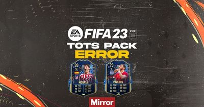 FIFA 23 Community TOTS EA mistake as items in FUT Packs before official release