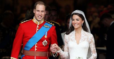 Kate Middleton had secret 'something blue' hidden in her royal wedding dress