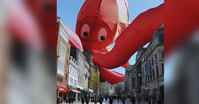 Liverpool's Eurovision party kicks off with underwater disco parade