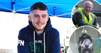 Heartbroken father makes road racing debut in tribute to son who died last year