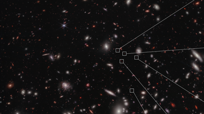 James Webb Space Telescope spots huge galactic protocluster in the early universe (photo)