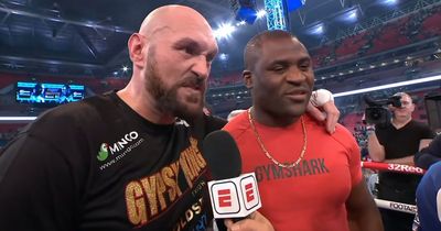 Francis Ngannou warned he would struggle in Tyson Fury boxing fight