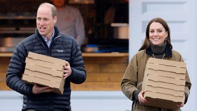 We're obsessed with Kate Middleton's on-trend Barbour Jacket as she pairs country staple with green roll-neck and £8 Accessorize earrings