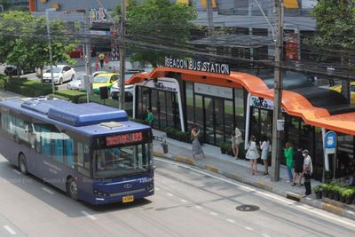 Thailand's first air-con bus stop launched