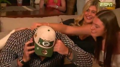 Lukas Van Ness’s girlfriend Frankie Kmet — Cole Kmet’s sister — was the most excited for Packers to draft him