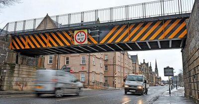 Driver reported after Perth rail bridge once again struck by heavy goods vehicle