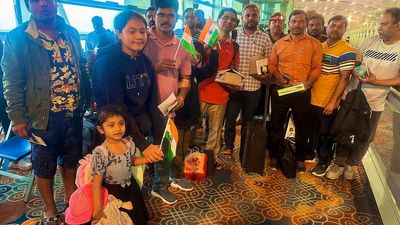 362 Indian nationals evacuated from Sudan land in Bengaluru