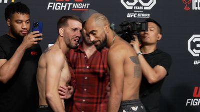 UFC Fight Night 223 official weigh-in highlights and photo gallery