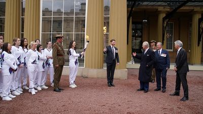 King Charles III attends London starting line of Australian Legacy Torch Relay