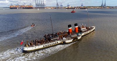 You can sail from Wales on the world's last sea-going paddle steamer the Waverley this summer