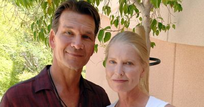 Patrick Swayze's widow shares first signs of his cancer and vows to 'continue fight' for him