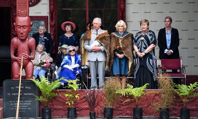Tea, bunting but no magic: appeal of king’s coronation shrinks in New Zealand