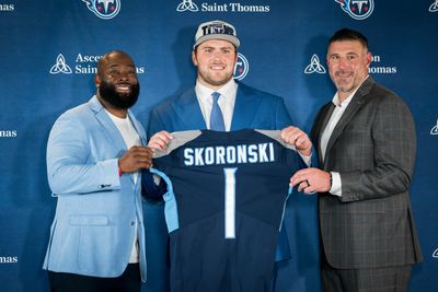 What Titans’ Peter Skoronski said at introductory press conference