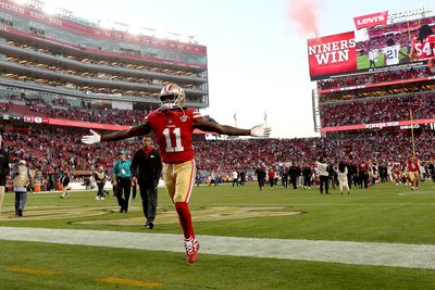 Report: 49ers to pick up 5th-year option on WR Brandon Aiyuk