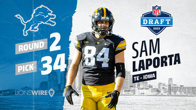 Dolphins draft target TE Sam LaPorta drafted by Lions