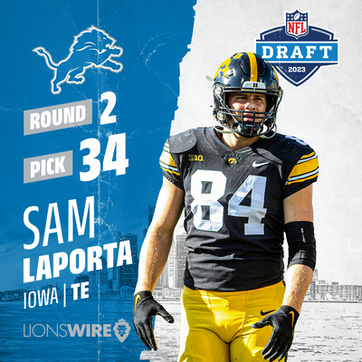 Lions find starting tight end in Sam LaPorta in the second round