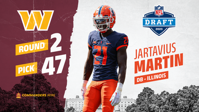 Commanders select Illinois cornerback Jartavius Martin in 2023 NFL draft