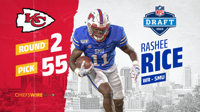 Chiefs select SMU WR Rashee Rice at pick No. 55