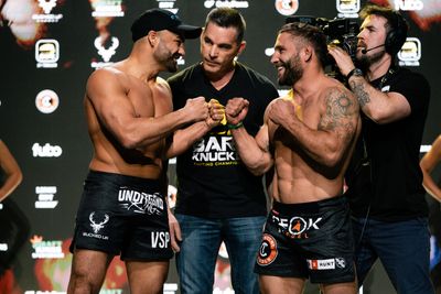 BKFC 41 video: Eddie Alvarez, Chad Mendes all smiles during final faceoff