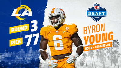 Rams select OLB Byron Young with 77th overall pick