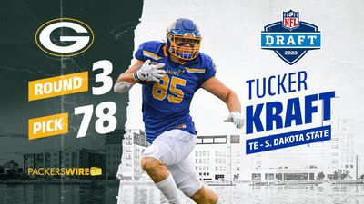 Packers select South Dakota State TE Tucker Kraft at No. 78 overall in third round of 2023 draft