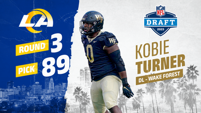 Rams select Wake Forest DT Kobie Turner with 89th overall pick