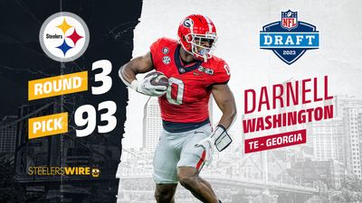 Former Georgia TE Darnell Washington finally selected by the Pittsburgh Steelers