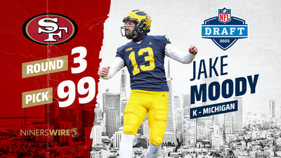 49ers draft K Jake Moody at No. 99 overall