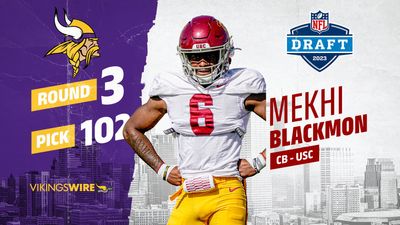 Vikings select USC CB Mekhi Blackmon at No. 102 overall in third round of 2023 draft