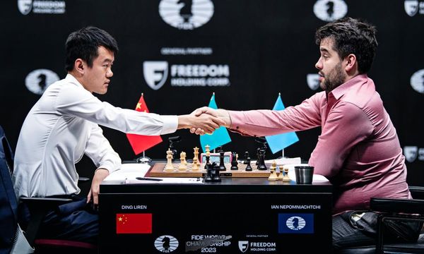 Ding Liren succeeds Carlsen as world chess champion with gutsy