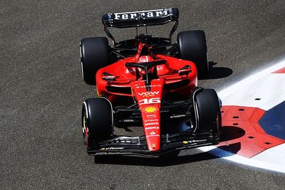 F1 Azerbaijan GP: Leclerc doubles up for sprint race pole despite crash