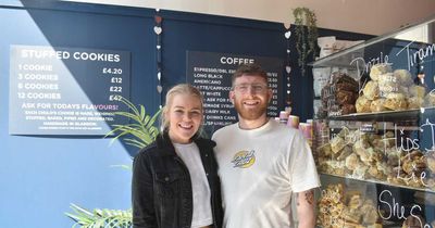 Glasgow's stuffed cookie shop which has fans driving hours just to try them