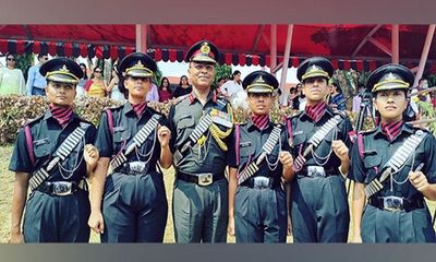 First batch of 5 women officers commissioned into Indian Army's Regiment of Artillery