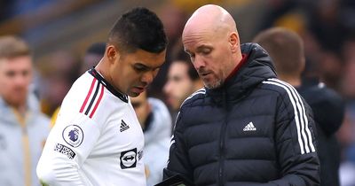 Erik ten Hag identifies long-term Casemiro replacement at Man Utd which could benefit Man City