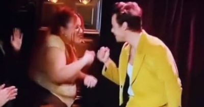 Harry Styles fan who 'fainted' when he fist-bumped her speaks out after clip goes viral