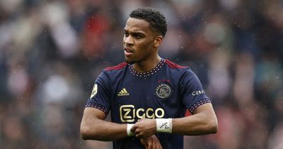 Ajax defender Jurrien Timber attracting interest after Manchester United transfer consideration