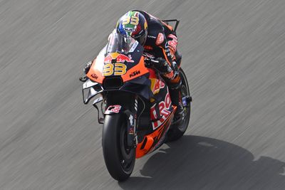 MotoGP Spanish GP: Binder wins wild sprint from Bagnaia