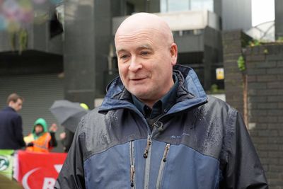 Mick Lynch warns at trade union rally against ‘ultra right’ causing division