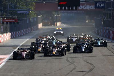 F1 results: Sergio Perez wins Azerbaijan GP sprint