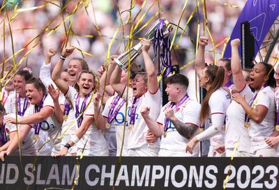 England survive scare to make Women’s Six Nations history in front of world-record crowd