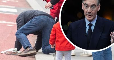 Jacob Rees Mogg speaks out on 'optical illusion' cycle lane that has left many injured
